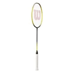 Wilson Badmintonschläger Fierce 570 (grifflastig) Schwarz/gelb - Besaitet -