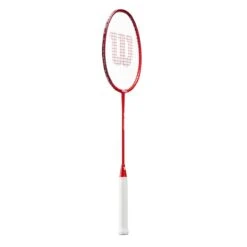 Wilson Badmintonschläger Attacker (grifflastig/mittel) Rot - Besaitet -