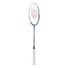 Wilson Badmintonschläger Impact (grifflastig, Mittel) Blau - Besaitet -
