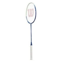 Wilson Badmintonschläger Impact (grifflastig, Mittel) Blau - Besaitet - -Yonex Verkäufe Wilson WR091910H Impact Badmintonschlaeger203 1200x1200 1