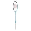 Wilson Badmintonschläger Reaction 70 (kopflastig, Steif) Blau - Besaitet -