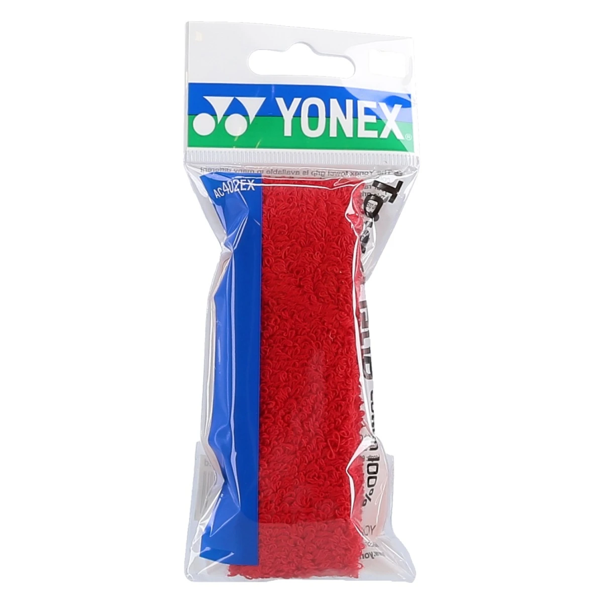 Yonex Overgrip Frottee Grip (Übergriffband) Rot - 1 Stück 2 Yonex Overgrip Frottee Grip (Übergriffband) Rot - 1 Stück – Bild 2