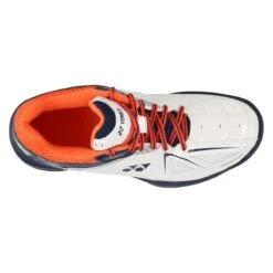 Yonex Badmintonschuhe Power Cushion 35 Weiss/orange Kinder -Yonex Verkäufe YONEX SHB35WhiteOrangeKids 8 1200x1200 1