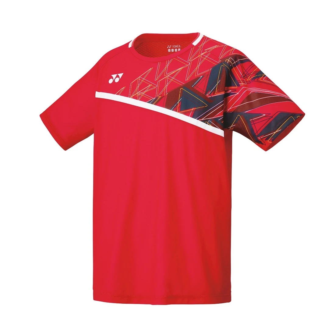 Yonex Tshirt Badminton Tournament Rot Herren 1 Yonex Tshirt Badminton Tournament Rot Herren