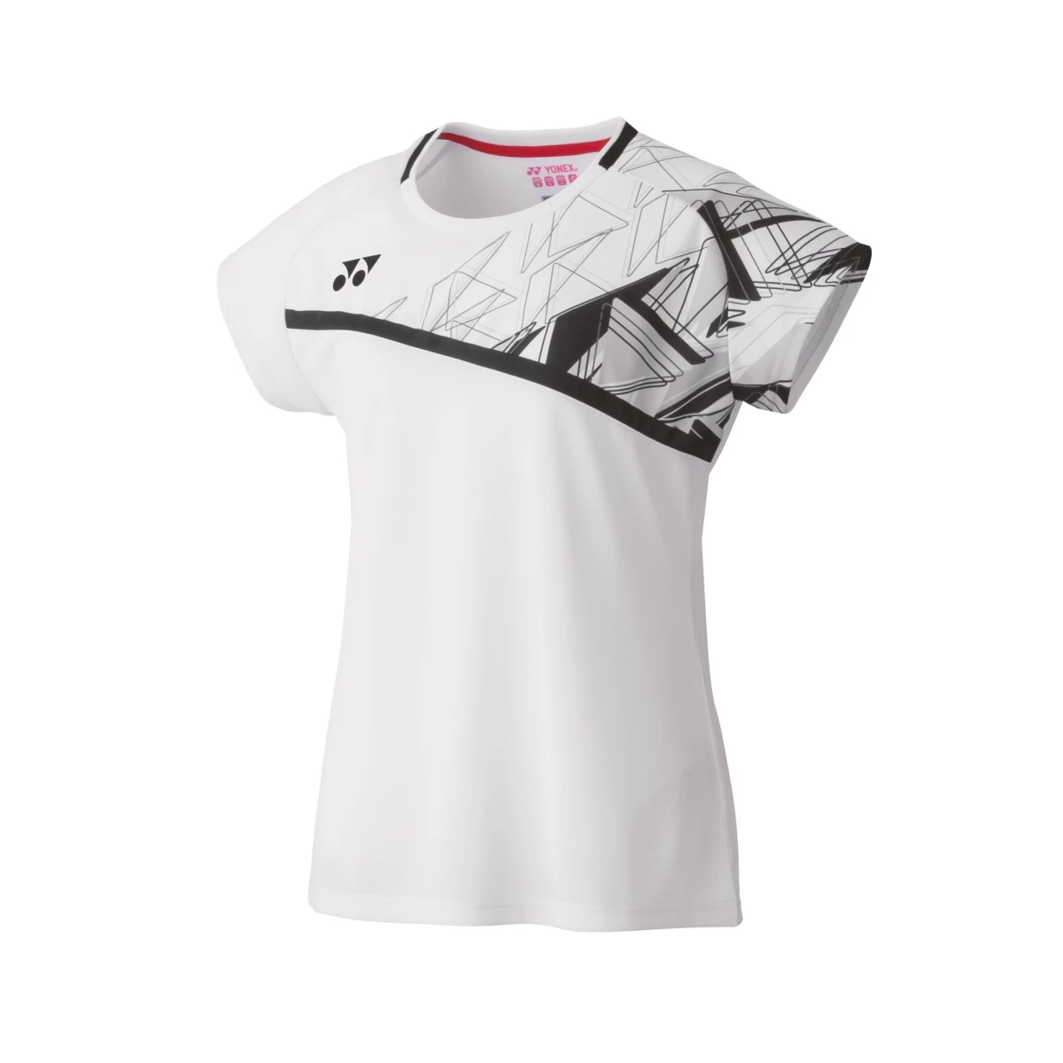 Yonex Sport-Shirt Badminton Tournament #20 Weiss Damen 1 Yonex Sport-Shirt Badminton Tournament #20 Weiss Damen