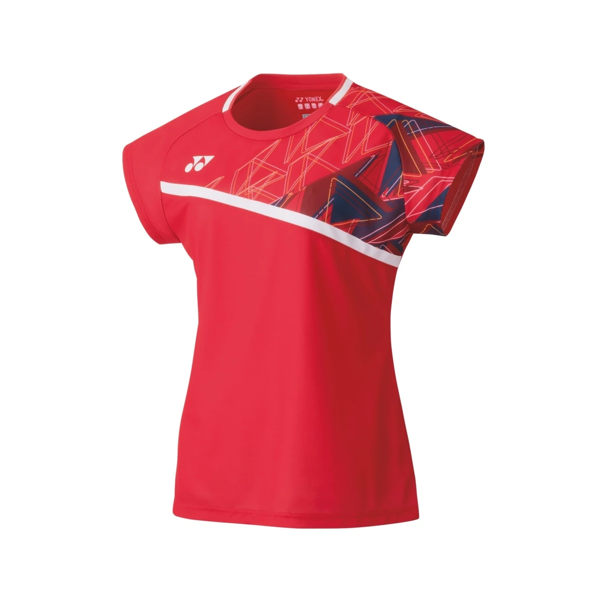 Yonex Badminton-Shirt Tournament Rot Damen 1 Yonex Badminton-Shirt Tournament Rot Damen