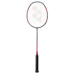 Yonex Badmintonschläger ARC Saber 11 Play (ausgewogen, Mittel) Grau/rot - Besaitet -