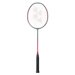 Yonex Badmintonschläger ARC Saber 11 Tour (ausgewogen, Steif) Grau/rot - Besaitet -
