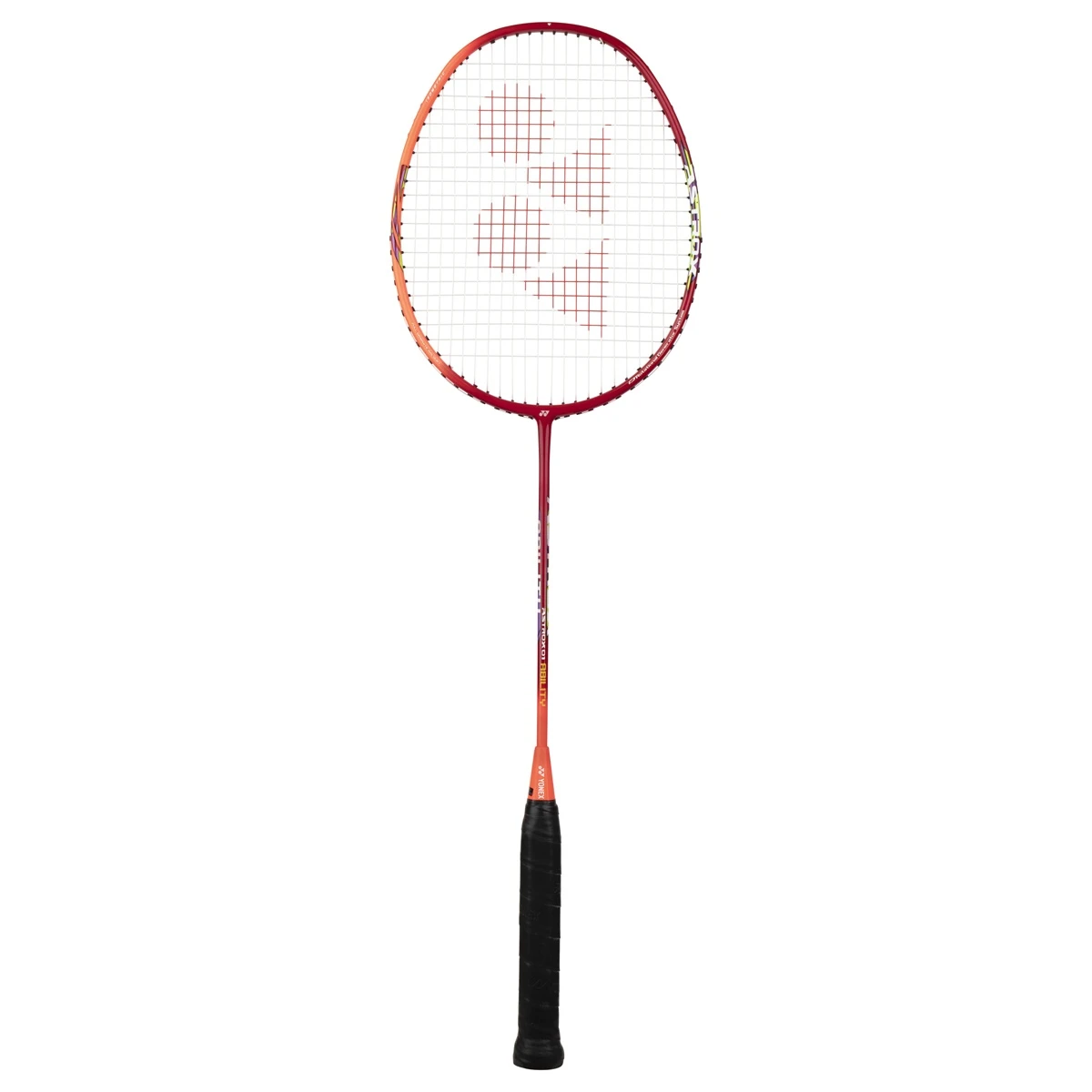 Yonex Badmintonschläger Astrox 01 Ability (kopflastig, Sehr Flexibel) Rot - Besaitet - 4 Yonex Badmintonschläger Astrox 01 Ability (kopflastig, Sehr Flexibel) Rot - Besaitet - – Bild 4