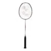 Yonex Badmintonschläger Nanoflare 001 Star (ausgewogen, Flexibel) Silber - Besaitet -