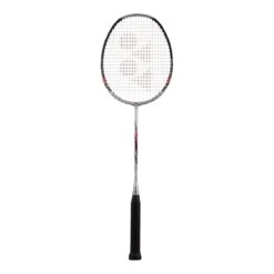 Yonex Badmintonschläger Nanoflare 001 Star (ausgewogen, Flexibel) Silber - Besaitet -
