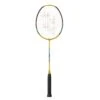 Yonex Badmintonschläger Nanoflare 001 Feel (grifflastig, Flexibel) Gold - Besaitet -