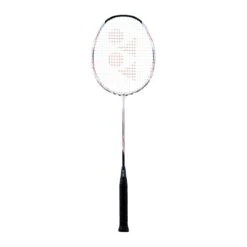 Yonex Badmintonschläger Nanoray 200 Aero Weiss/rot - Unbesaitet -
