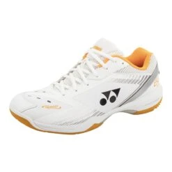 Yonex Badmintonschuhe Power Cushion 65 Z3 Wide 2023 Weiss/orange Herren