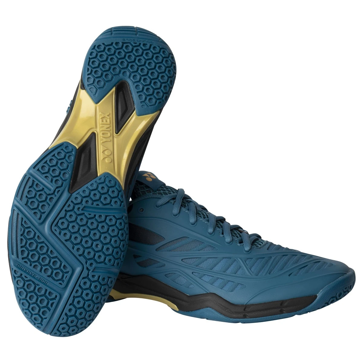 Yonex Badmintonschuhe Cascade Drive (Allround) Blaugrün Herren 2 Yonex Badmintonschuhe Cascade Drive (Allround) Blaugrün Herren – Bild 2