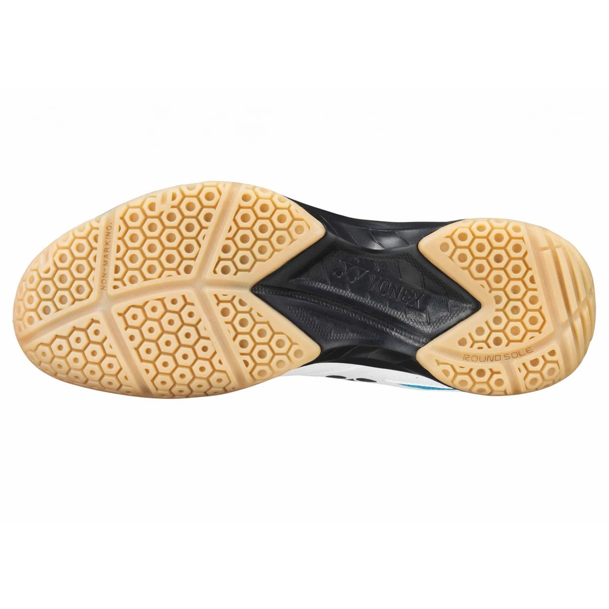 Yonex Badmintonschuhe Power Cushion 36 Weiss/blau Herren 2 Yonex Badmintonschuhe Power Cushion 36 Weiss/blau Herren – Bild 2