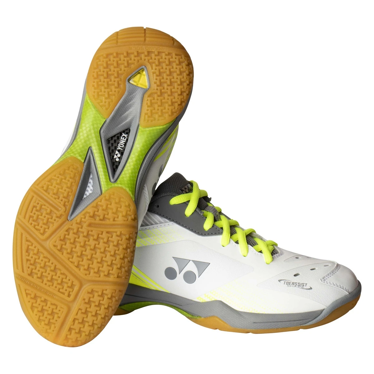 Yonex Badmintonschuhe Power Cushion 65 Z3 Weiss/grau Damen 2 Yonex Badmintonschuhe Power Cushion 65 Z3 Weiss/grau Damen – Bild 2