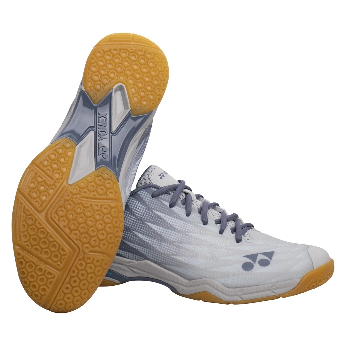 Yonex Badmintonschuhe Aerus X2 (Leichtigkeit) Blaugrau Herren 2 Yonex Badmintonschuhe Aerus X2 (Leichtigkeit) Blaugrau Herren – Bild 2