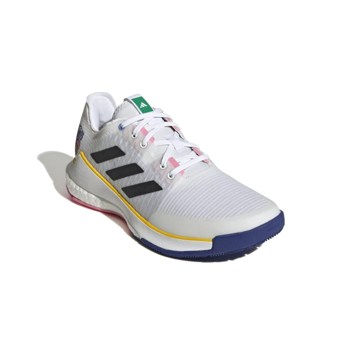 ADIDAS PERFORMANCE Adidas Hallen-Indoorschuhe CrazyFlight 2023 Weiss/bunt Damen 1 ADIDAS PERFORMANCE Adidas Hallen-Indoorschuhe CrazyFlight 2023 Weiss/bunt Damen