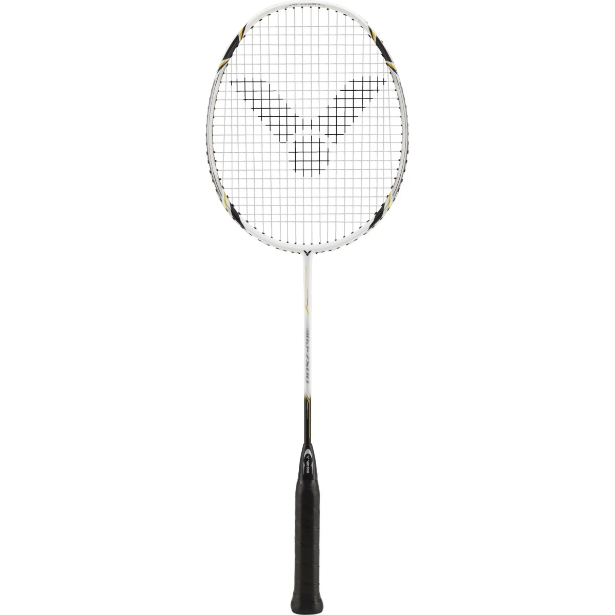 Victor Kinder-Badmintonschläger G 7500 JR (76g/ausgewogen/steif) Weiss - Besaitet - 1 Victor Kinder-Badmintonschläger G 7500 JR (76g/ausgewogen/steif) Weiss - Besaitet -