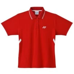 Yonex Sport-Polo #10 Rot Damen